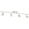 Access Lighting Lincoln, 4 Light Adjustable LED Track, Brushed Steel Finish 63074LEDDLP-BS - alternate 5
